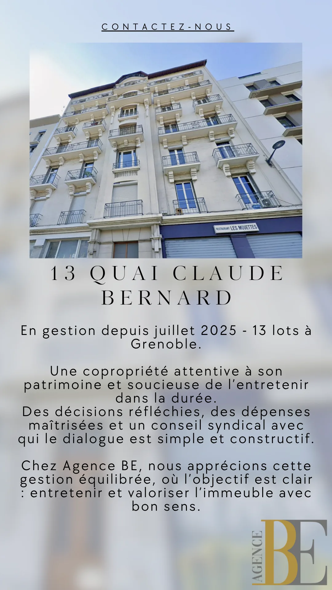 13 quai Claude Bernard