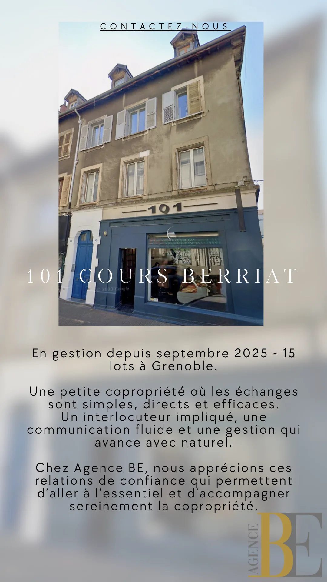 101 cours Berriat