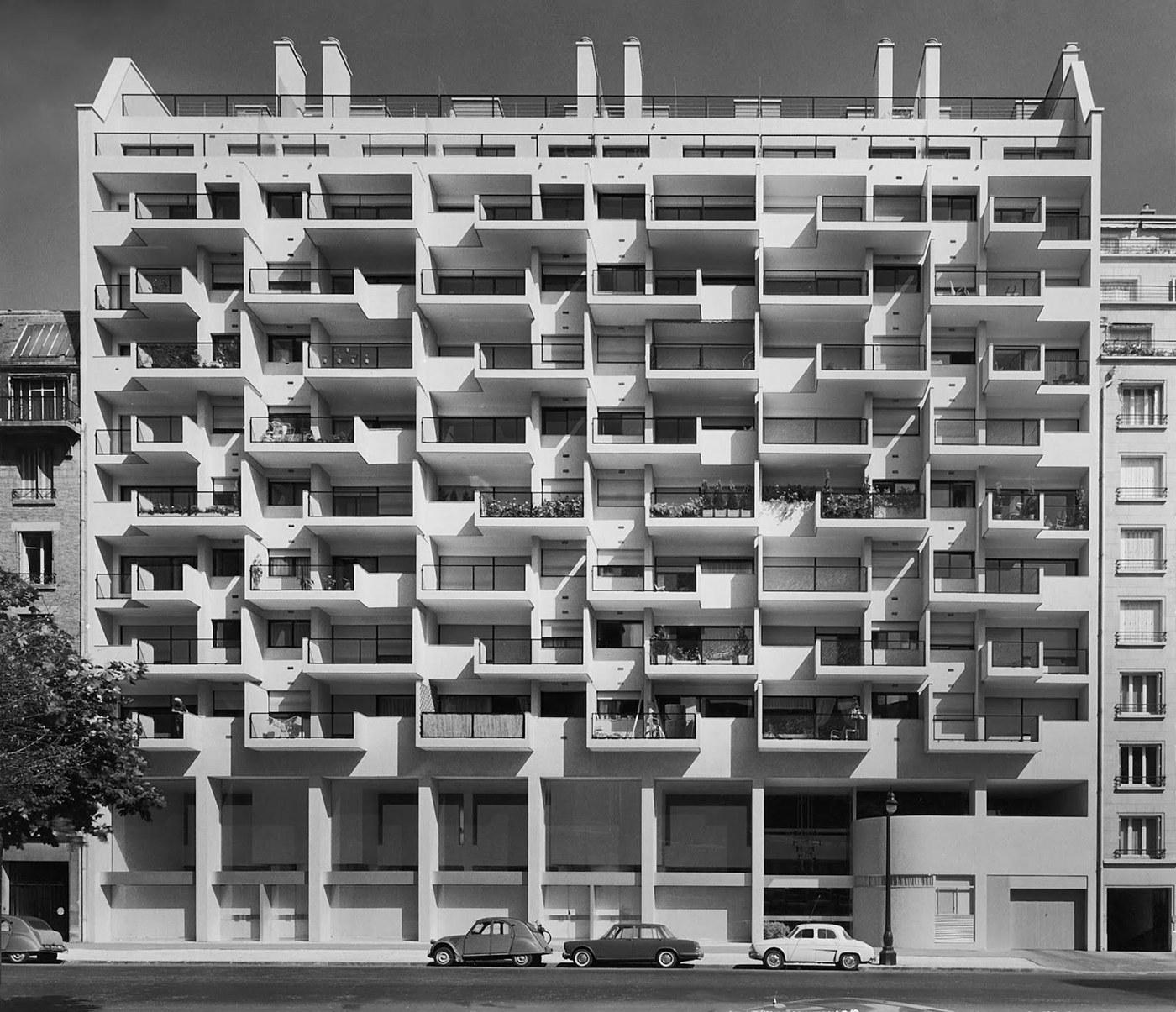 Immeuble collectif des années 1960